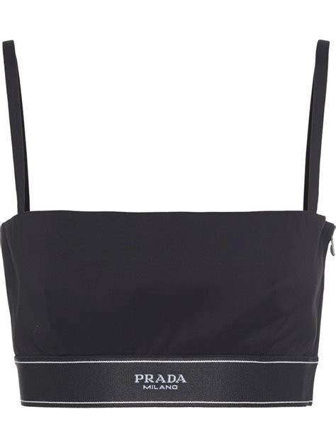 prada cotton tank top|farfetch prada vest.